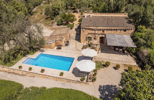 Charming villa in Ruberts in authentic Mallorca, offering all modern comforts.