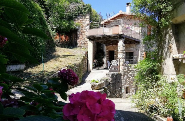 Charming Village Cottage with Terrace in Parc Naturel du Pilat