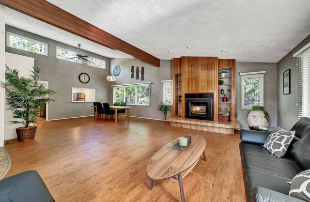 Chester Creek Gem is a ranch home on the creek and walking distance to Downtown!