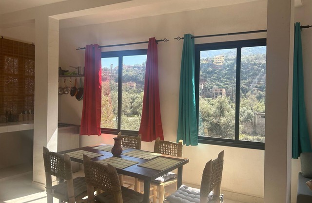 Chez Yahia, in the heart of Ourika, Apartment with panoramic view!