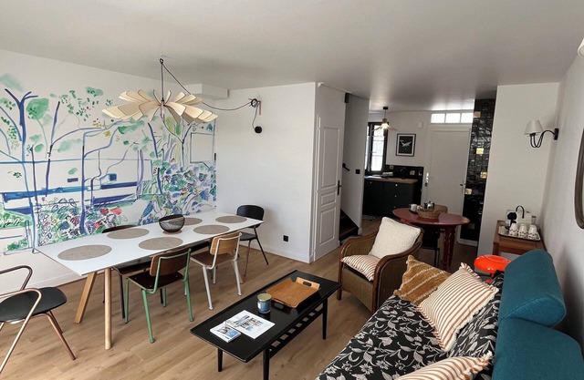 Chic&Design village house on the Ile de Ré, 5-minute walk to beaches and shops