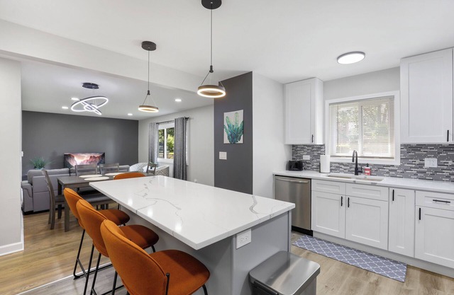 Chic Hinsdale Home, Open Concept