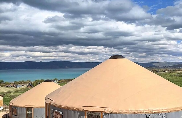 Cisco Yurt Private Gated breathtaking views of BEAR LAKE!, Bear Lake’s Only Luxury Yurt Experience