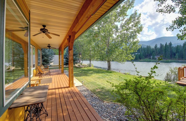 Clark Fork Riverfront Home w/Dock!