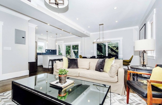 Clean, Contemporary Duplex | Sleeps 17