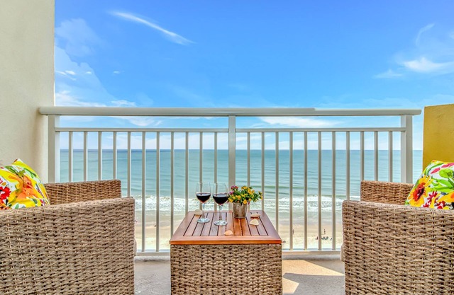 Coastal Beachfront Paradise! Resort Style Amenities With No Hidden Resort Fees!