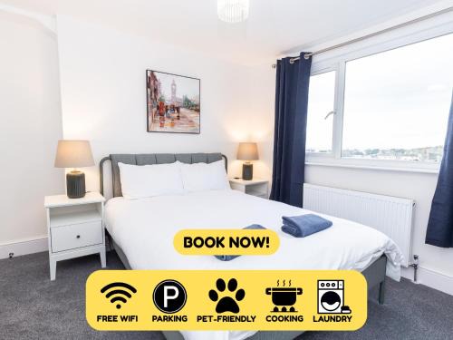 Coastal Charm 1br Flat Near The Sea Street Parking