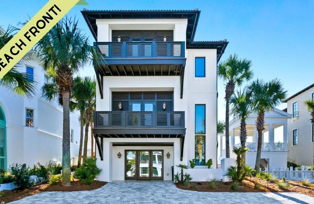 Coastal Living is an exquisite home sat directly on the beautiful beaches of Carillon.