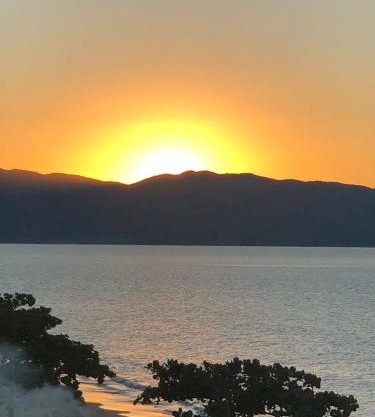 Cobertura frente ao mar