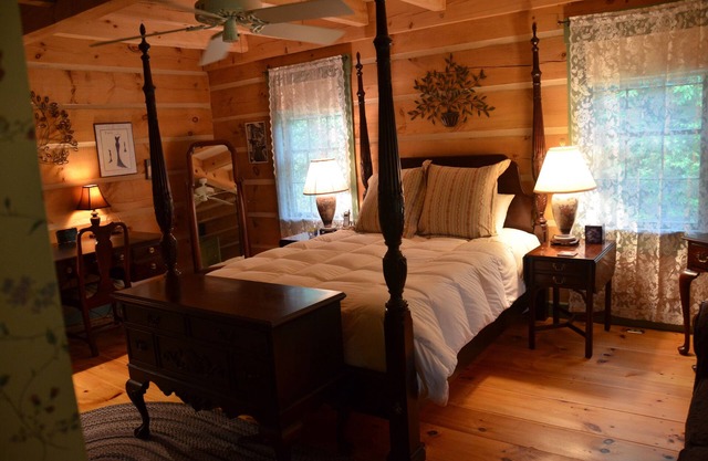 Colonial-style solid-timber home in a quiet setting