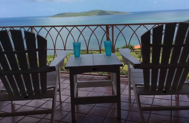 Come enjoy the amazing view of the azure Caribbean waters and famous Buck Island