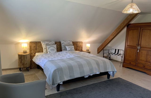 comfort of 150 m2 overlooking the park deer