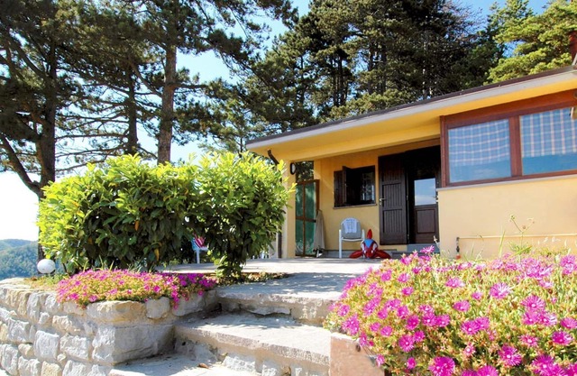 Comfortable home with terrace, located in nature