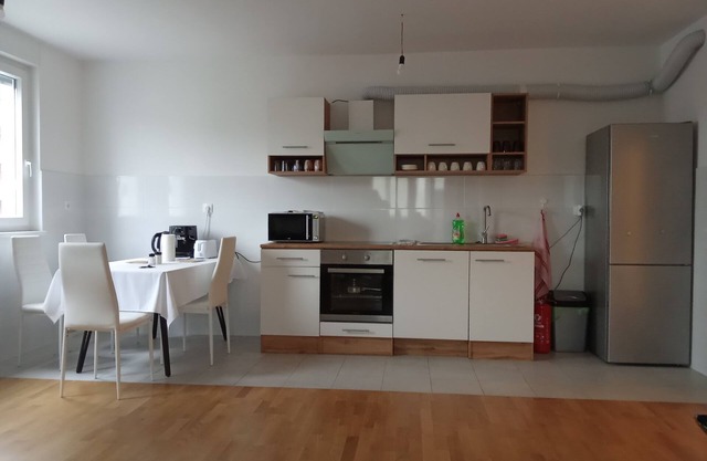Completely new 2-bedroom apartment in Zagreb with AC, WiFi