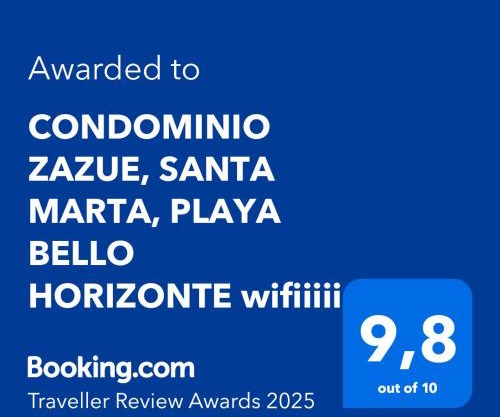 CONDOMINIO ZAZUE, SANTA MARTA, PLAYA BELLO HORIZONTE wifiiiii