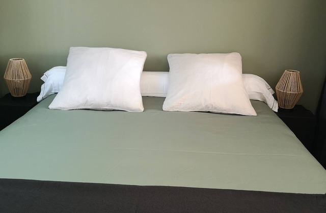 Condrieu garden apartment with private enclosed parking space