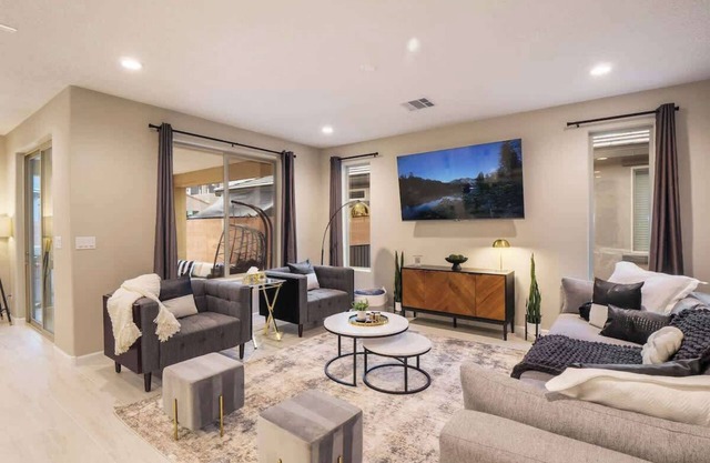 Contemporary 3BR Getaway with Workspace!