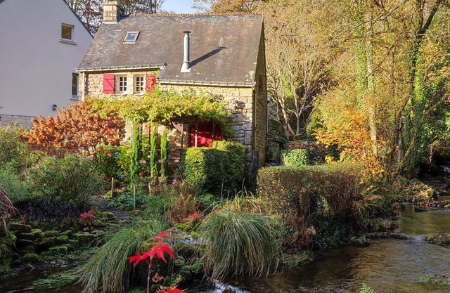 Converted 17c Watermill Offering Peace & Tranquillity in the Heart of Brittany