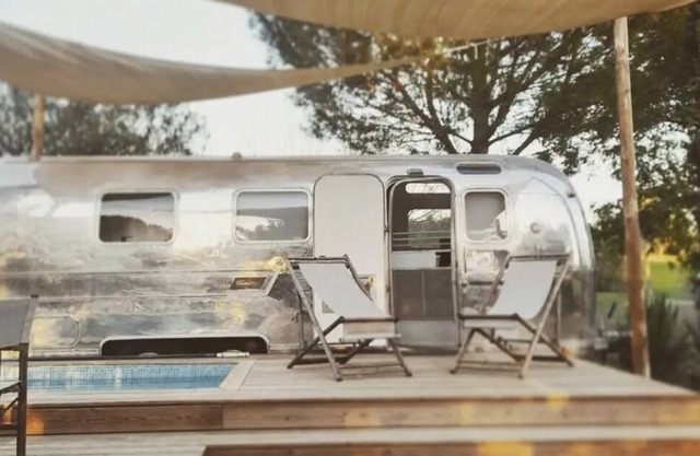 Cool Airstream w / pool -1km from Doñana, close to beach and city