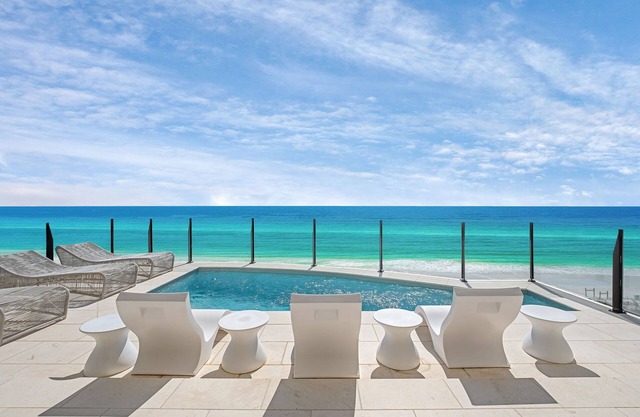 Costa Fortune|Private Beach Access|Brand New Gulf Front Home w/Gulf Facing Pool