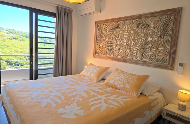 Cosy 2-bedroom air-conditioned apartment - near Papeete