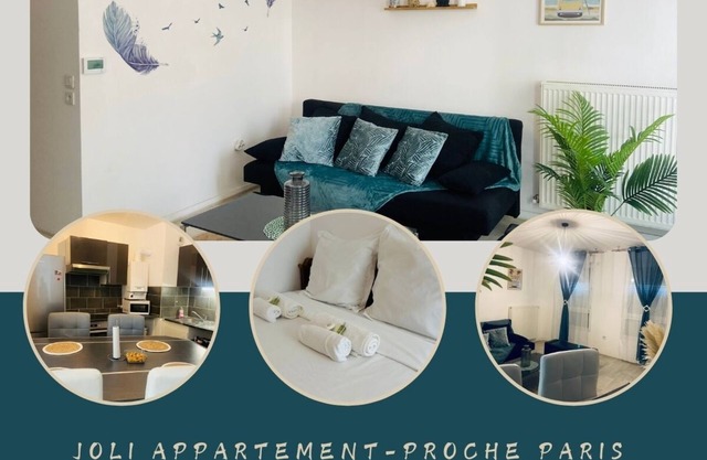 Cosy apartment between Paris and CDG airport - Comfort & modernity