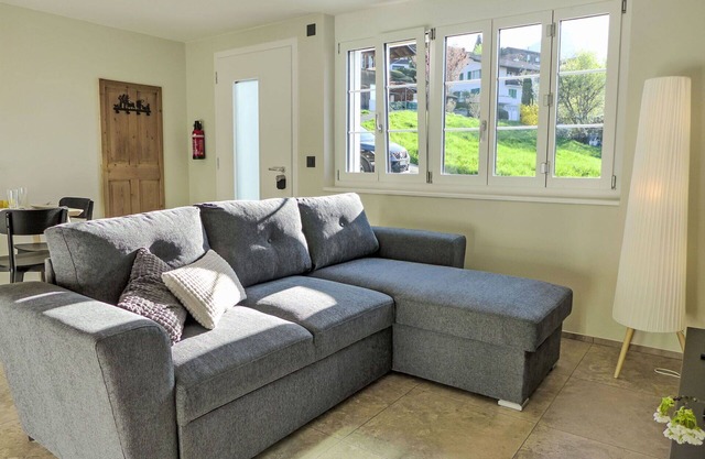 Cosy apartment for 3 guests with WIFI, TV, terrace, panoramic view and parking
