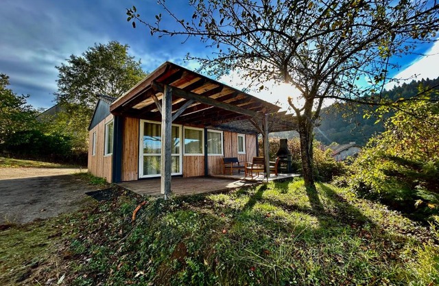Cosy Chalet au cœur du Sidobre avec Piscine et Spa