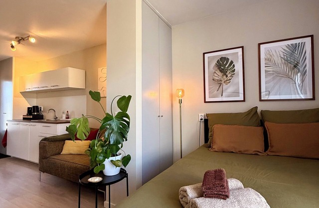 Cosy, stylish fully private studio with backyard - free parking