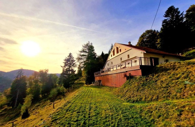 Cottage 15 people in the heart of nature, Finnish bath, view of the Vosges mountains