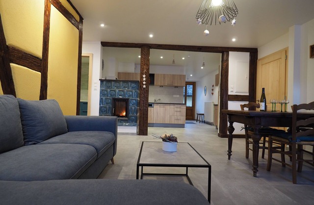 Cottage "Grandmother" 3 ears with garden and private terrace
