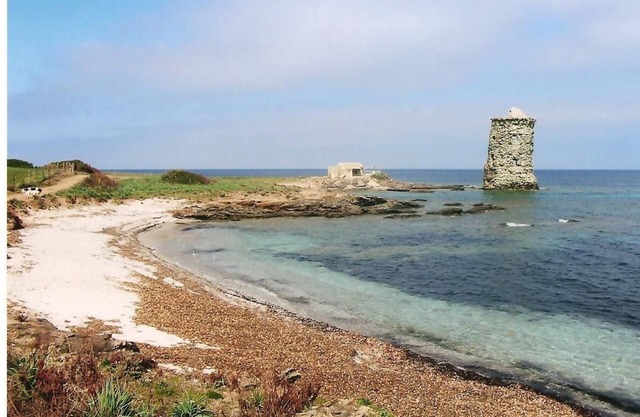 Cottage ground floor of a village house 1 bedroom, 2 terraces, quiet and flowery