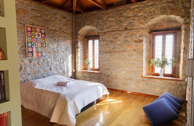 Cottage House in Traditional Greek Village