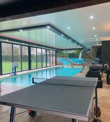 Cottage piscine intérieure31degrés ZOO LA FLECHE24H du Mans