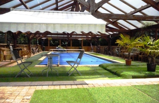 Cottage situated within beautifully Secluded Farmhouse.Stunning Heated Pool Area