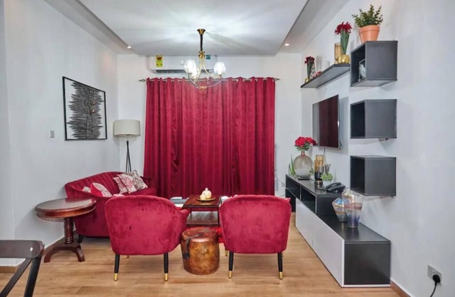 Cozy 2-bedroom apartment in upscale East Legon-A&C Mall with modern facilities