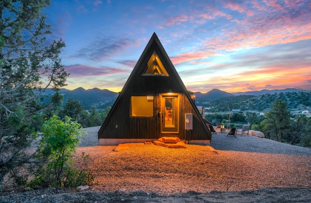 Cozy Aframe Cabin Zen Near Zion