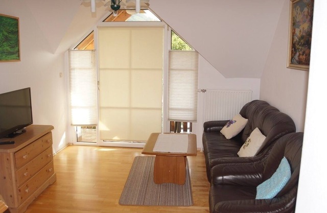 Cozy apartment (52 sqm) with balcony and view of the vineyards