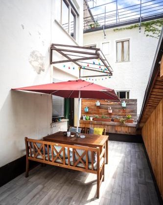 Cozy apartment in heart of Maribor/big terrace