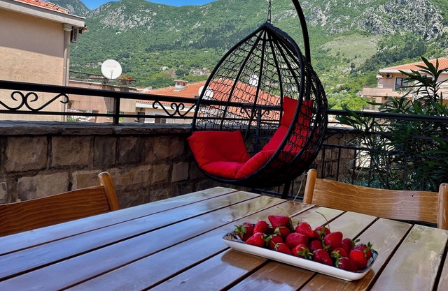 Cozy apartment "Olive" in Risan, Montenegro - near the Bay of Kotor.
