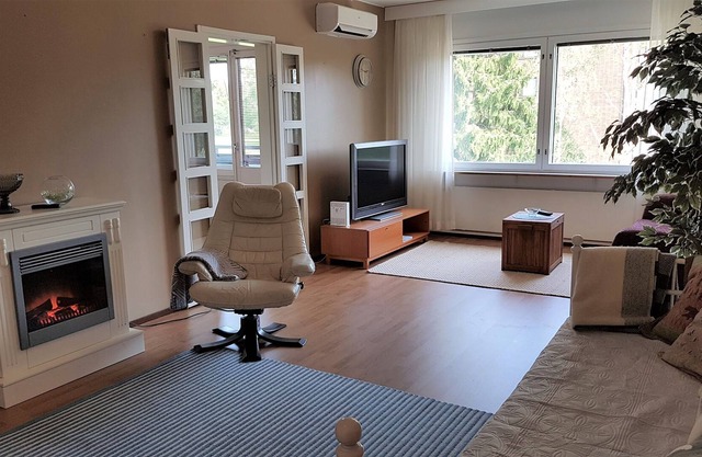Cozy apartment with air-conditioning and balcony