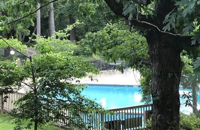 Cozy condo nestled among the trees! Mountain View’s. Pool, hot tub,lake complex