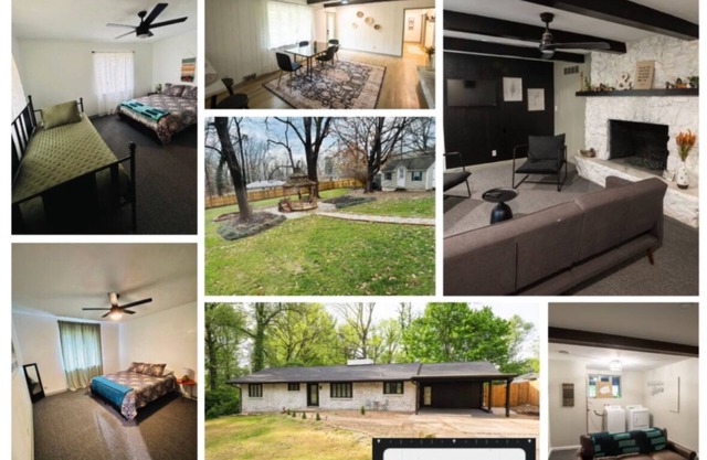 Cozy Cottage, 3 mins from EVV, fenced yard