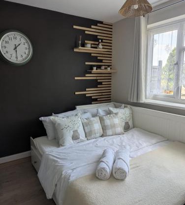 Cozy garden facing room