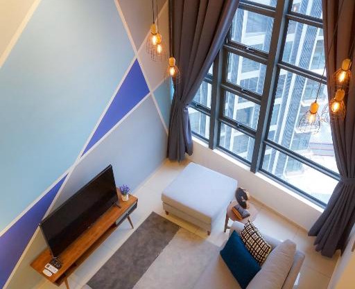 Cozy Modern Loft by De Lux @ EkoCheras, KL