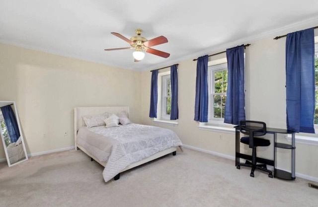 Cozy Room with Attached Bathroom Hosted by Samri in Silver Spring Home