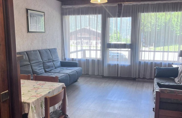 Cozy studio for 4, ski-in-out, pets allowed, parking