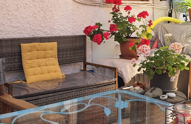 Cozy studio-Only 1 min (opposite) from the sea!nfor pet lovers!