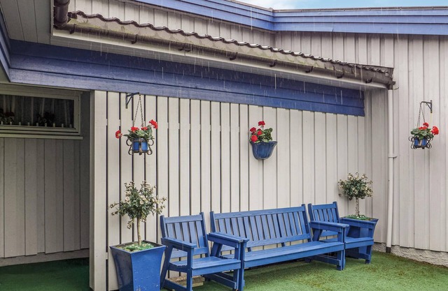 Cozy vacation apartment in a motel in Selva.