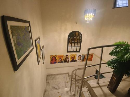 Daisy Duplex, a two storey bunglow in an apartment